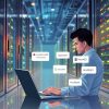 A-depiction-of-a-modern-Bangladeshi-data-center-with-iridescent-reflections.-Glowing-