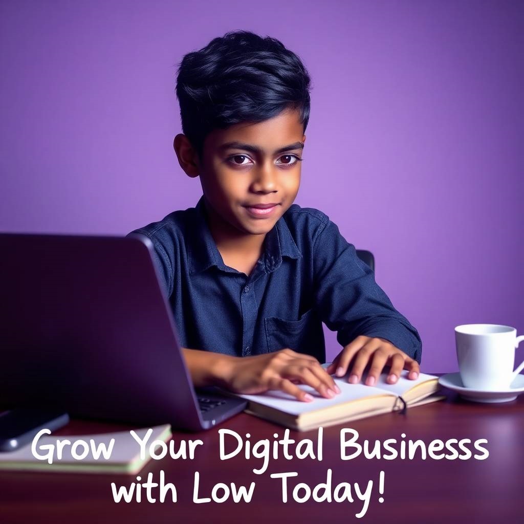 Adorable-young-Bangladeshi-entrepreneur-with-charming-features-and-dark-eyes